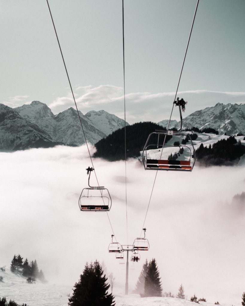 Guduari Ski resort in Georgia